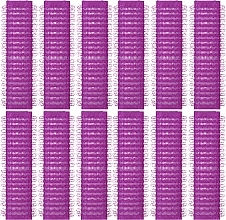 Бигуди на липучке, диаметр 13 мм, фиолетовые - Inter-Vion — фото N1
