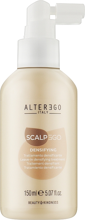 Незмивний засіб для надання об'єму тонкому волоссю - Alter Ego ScalpEgo Densifyng Leave-In Treatment — фото N1
