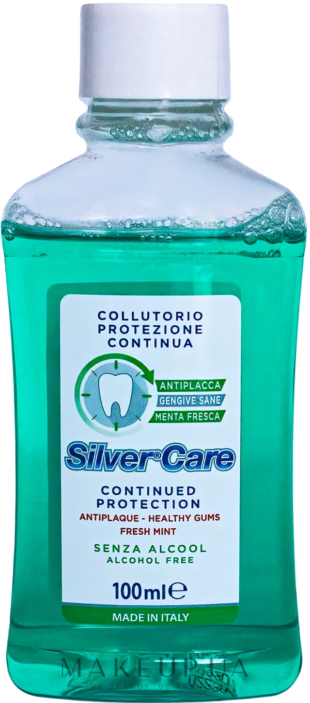 Ополаскиватель для полости рта "Непрерывная защита" - Silver Care Continuous Protection — фото 100ml