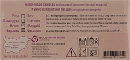 Набор свечей "Ароматерапия" - Bulgarian Rose Candle Set — фото N3