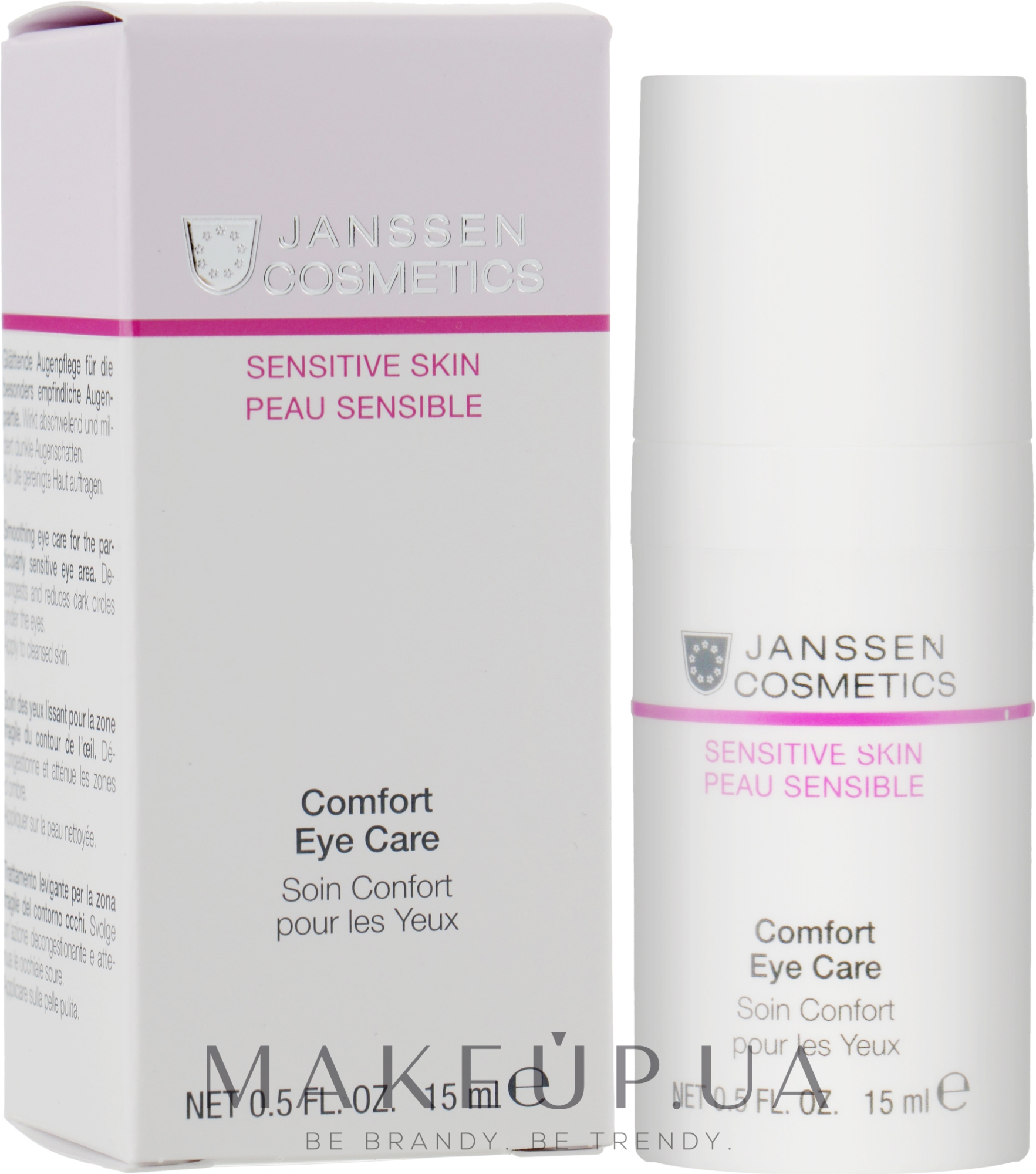 Комфортный крем для глаз - Janssen Cosmetics Sensitive Skin Comfort Eye Care — фото 15ml