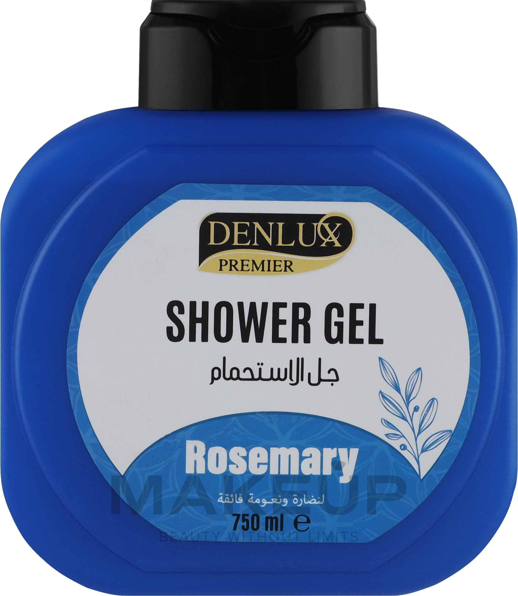 Гель для душу "Розмарин" - Denlux Premier Shower Gel Rosemary — фото 750ml