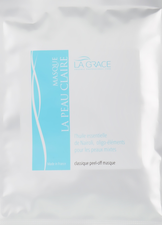 Альгінатна маска, що очищає з маслом неролі "Чиста шкіра" для жирної шкіри - La Grace Masque La Peau Claire — фото N3