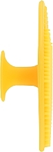 Силиконовая щетка для лица, желтая - Bubble Bar — фото N2