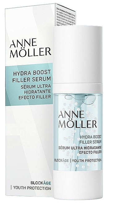 Зволожувальна сироватка для обличчя - Anne Moller Blockage Hydra Boost Filler Serum — фото N1