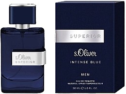 S.Oliver Superior Intense Blue - Туалетна вода — фото N2