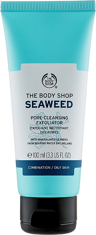 Відлущувальний засіб для очищення пор - The Body Shop Seaweed Pore-Cleansing Exfoliator — фото N1