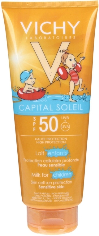 УЦІНКА Сонцезахисне м'яке молочко для дітей - Vichy Capital Soleil Milk For Children 50 *