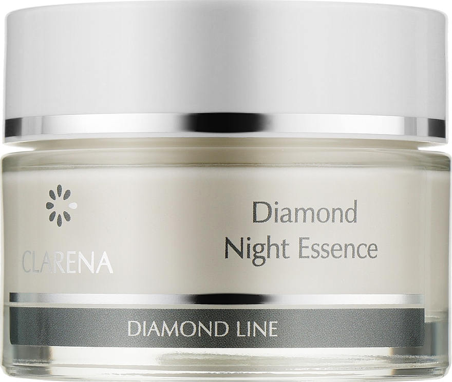 Алмазна нічна есенція-крем - Clarena Anti Age De LUX Line Diamond Night Essence — фото N1