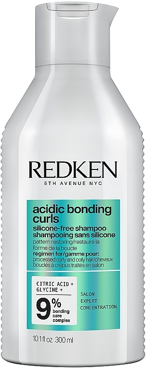 Шампунь для виткого волосся - Redken Acidic Bonding Curls Silicone-Free Shampoo — фото N1