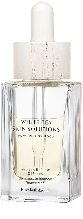 Регенерувальна двофазна олія-сироватка - Elizabeth Arden White Tea Skin Solutions Fortifying Bi-Phase Oil Serum — фото N1