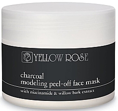 Парфумерія, косметика Альгінатна маска з вугіллям - Yellow Rose Charcoal Modeling Face Mask