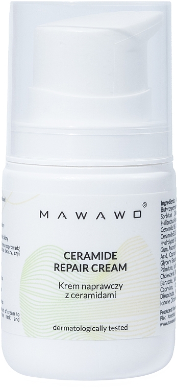 Восстанавливающий крем с керамидами - Mawawo Ceramide Repair Cream — фото N1