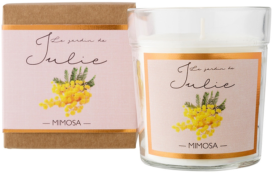 Ароматическая свеча "Мимоза" - Ambientair Le Jardin de Julie Mimosa — фото N1