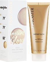 Духи, Парфюмерия, косметика Маска для сияния кожи - Lancaster Instant Glow Gold Peel-Off Mask