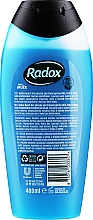 Гель для душа 3в1 "Мята и морская соль" - Radox Men XXL Sport 3in1 Shower Gel  — фото N2