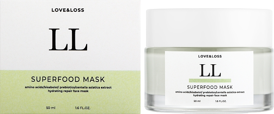 Восстанавливающая и увлажняющая маска - Love&Loss Superfood Mask — фото N2