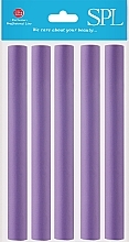 Парфумерія, косметика Гнучкі бігуді 11823-1, 180/18 мм, фіолетові, 5 шт. - SPL