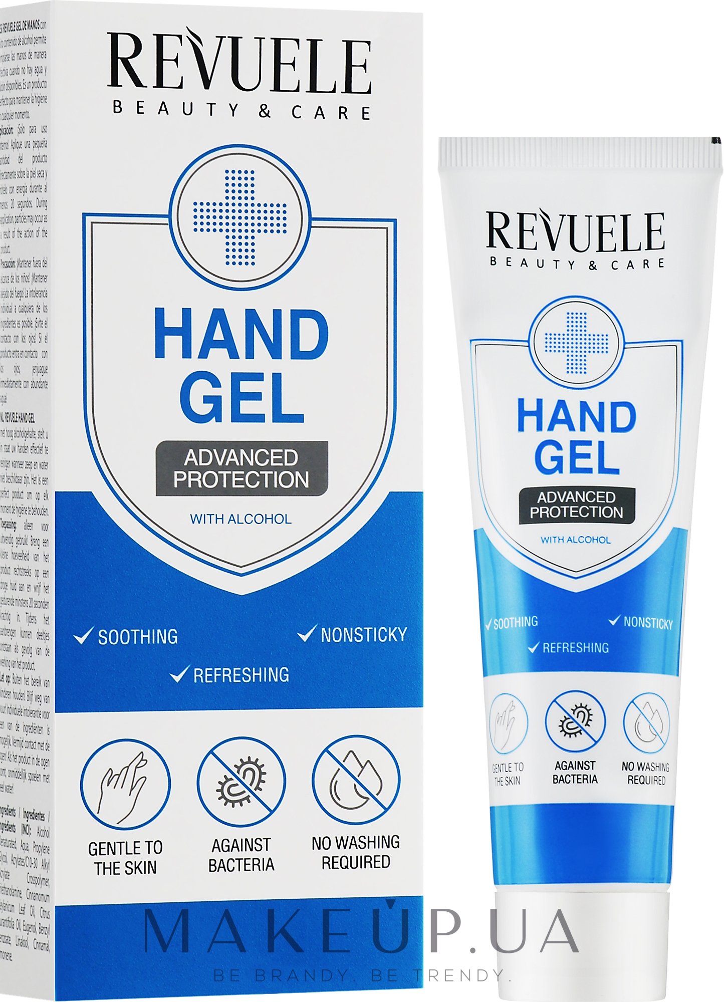 Антибактериальный гель для рук - Revuele Hand Gel Advanced Protection — фото 100ml