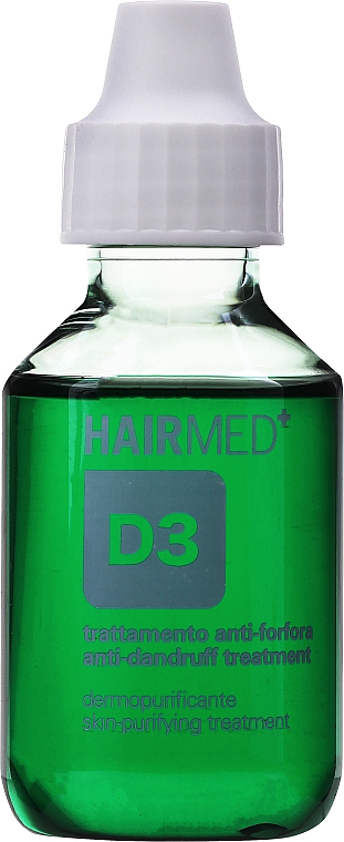 Очищувальний засіб для шкіри голови від лупи - Hairmed D3 Anti Dandruff Skin Purifying Treatment — фото N1