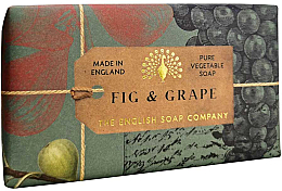 Мыло "Инжир и виноград" - The English Anniversary Fig and Grape Soap — фото N1