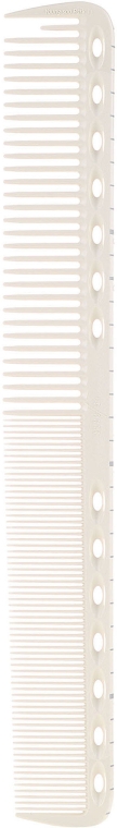 Гребінець для стрижки з розміткою навчальний, 180 мм - Y.S.Park Professional G39 Guide Comb White — фото N1