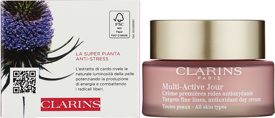 Дневной крем - Clarins Multi-Active Day Cream For All Skin Types — фото N2