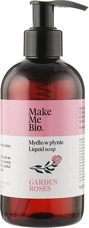 Мыло для рук - Make Me Bio Garden Roses Soap