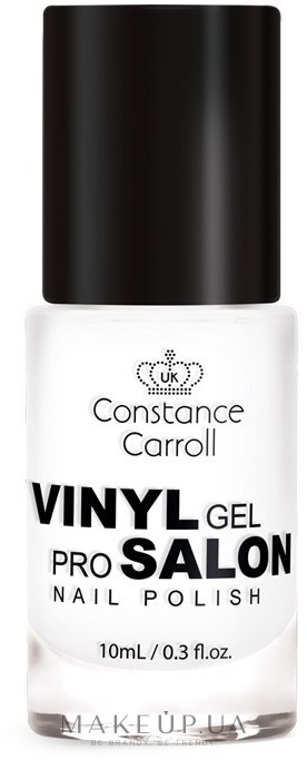 Лак для нігтів - Constance Carroll Vinyl Nail Polish — фото 02 - Snow