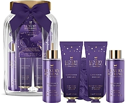 Парфумерія, косметика Набір, 5 продуктів - Grace Cole The Luxury Bathing Lavender Dreams Silent Night