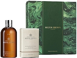 Духи, Парфюмерия, косметика Molton Brown Re-Charge Black Pepper - Набор (sh/gel/300ml + b/scrab/250g)