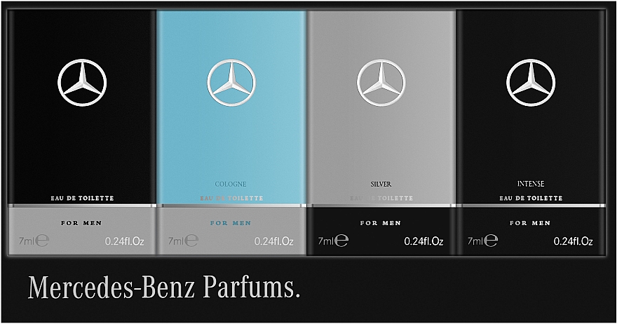Mercedes-Benz Man - Набор (edt/mini/4*7ml) — фото N1