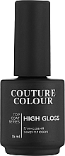 Закрепитель гель-лака без липкого слоя - Couture Colour High Gloss Top Coat Universal NO Wipe — фото N4