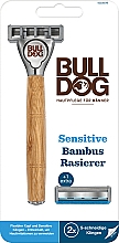 Парфумерія, косметика Бритва - Bulldog Sensitive Bamboo