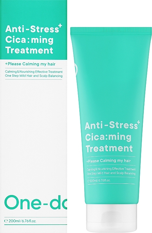 Маска для волосся з центелою - One-Days You Anti-Stress Cica:ming Treatment — фото N2