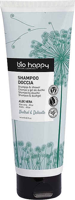 Шампунь 2в1 - Bio Happy Neutral & Delicate Shampoo & Shower — фото N1
