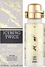 Iceberg Twice Gold - Туалетная вода — фото N2