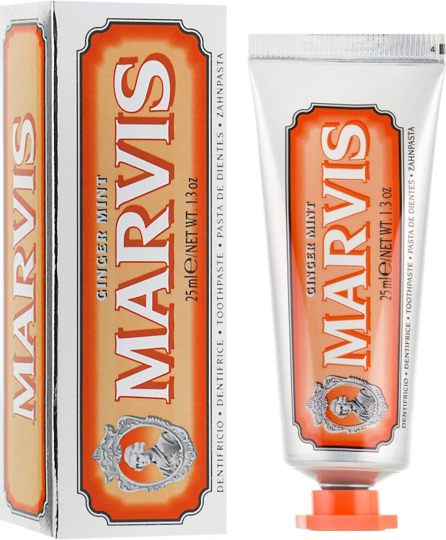 Дорожный набор зубных паст - Marvis 7 Flavours Box (toothpast/7x25) — фото N7