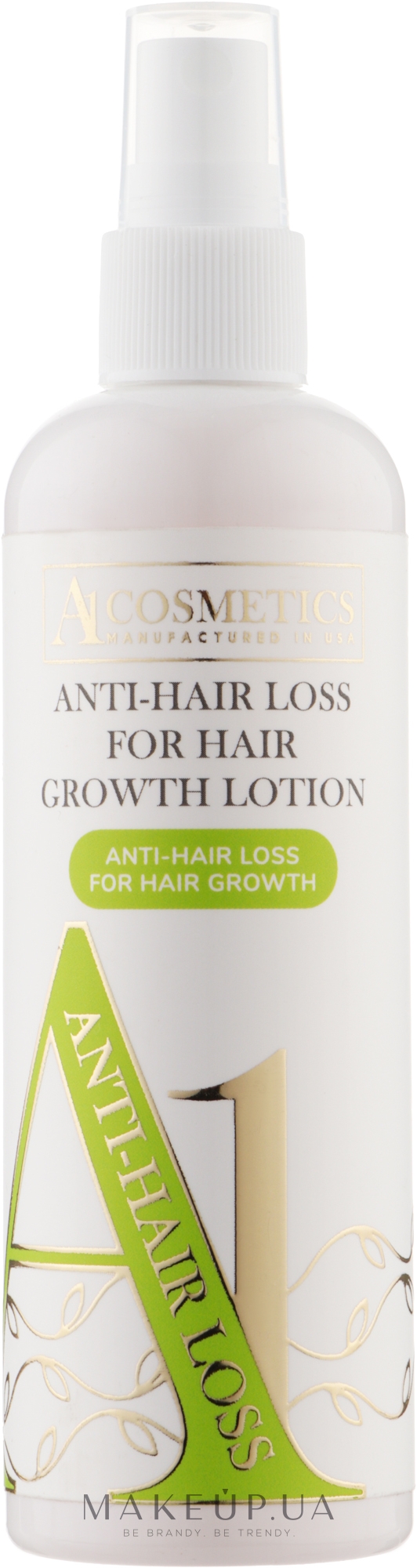 Лосьон против выпадения и для роста волос - A1 Cosmetics Anti-Hair Loss For Hair Growth Lotion — фото 150ml