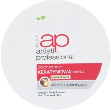 Парфумерія, косметика Кератинова маска для фарбованого волосся - Bielenda Artisti Professional Color Keratin-Keratin Hair Mask For Color-treated Hair