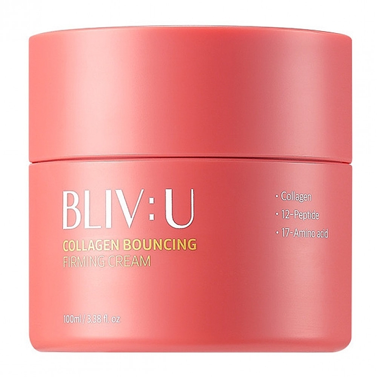 Крем для обличчя з колагеном - Bliv:U Collagen Bouncing Firming Cream — фото N1