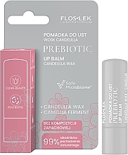 Бальзам для губ із канделільським воском - Floslek Prebiotic Lip Balm Candelilla Wax — фото N1