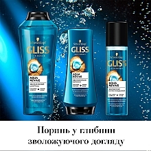 Шампунь для волос - Schwarzkopf Gliss Aqua Revive Moisturizing Shampoo — фото N5