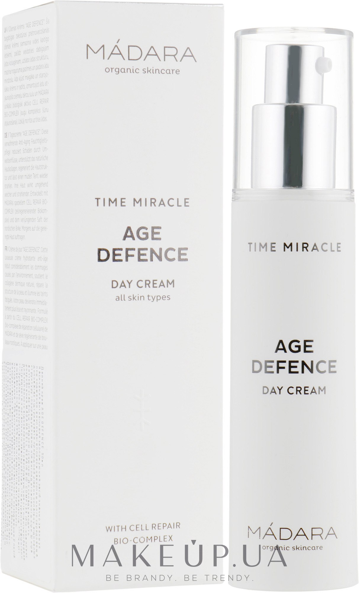 Дневной крем для лица - Madara Cosmetics Time Miracle Age Defence Day Cream — фото 50ml