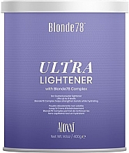 Освітлювач для волосся "Ultra Lightener" - Aloxxi Blonde78 — фото N1