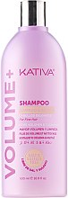 Духи, Парфюмерия, косметика Очищающий шампунь для объема волос - Kativa Volume + Shampoo