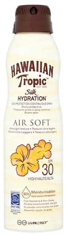 Солнцезащитный спрей для тела - Hawaiian Tropic Silk Hydration Air Soft Sunscreen Mist SPF30 — фото N1