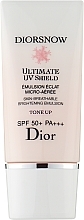 Емульсія для обличчя - Dior Diorsnow Ultimate UV Shield Skin-Breathable Brightening Emulsion SPF50-PA++++ — фото N1
