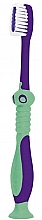 Парфумерія, косметика Зубна щітка M66, м'яка "Діно", синя - Mattes Rebi-Dental Dino Tothbrush