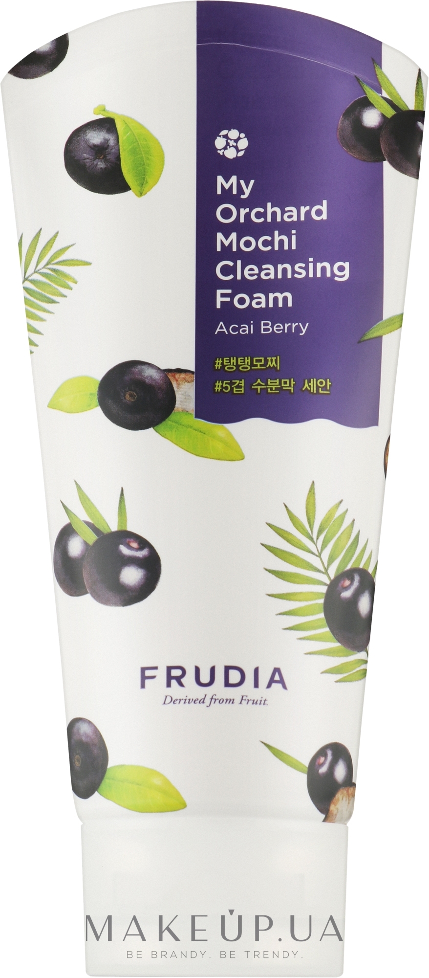 Очищувальна пінка для обличчя з ягодами асаї - Frudia My Orchard Mochi Foam — фото 120ml